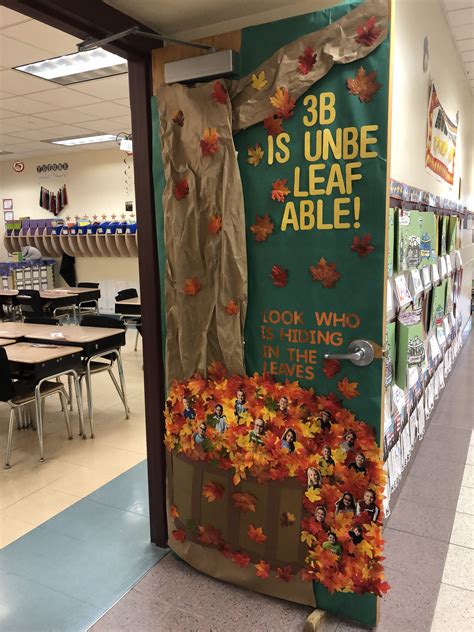 Fall Classroom Door Decorations