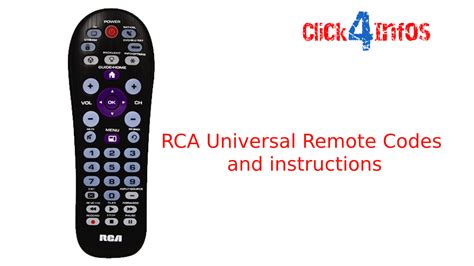 Image result for RCA Universal Remote Codes