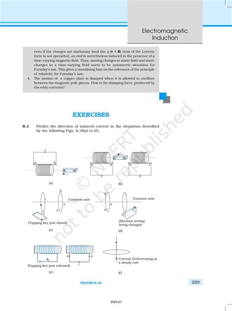Electromagnetic Induction - NCERT Book of Class 12 Physics Part I