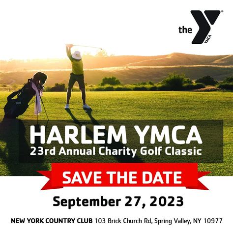 Tee Off For A Good Cause! Please join us for the Harlem YMCA’s 23rd ...