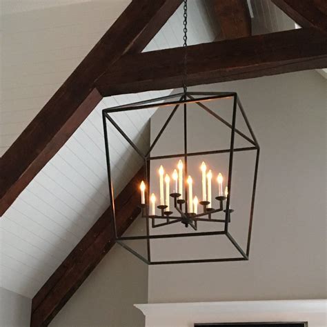 Framework Lantern – Tower Lighting | Entryway light fixtures ...