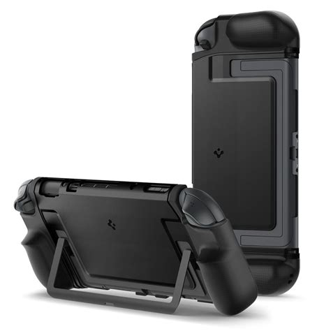 Spigen Dual Grip for Switch 2 (2025) Case with Built in Kickstand, Dock ...