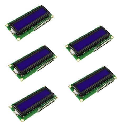 Shockley Electronics Lcd 16X2 Alphanumeric Display Blue (Jhd162A) For ...