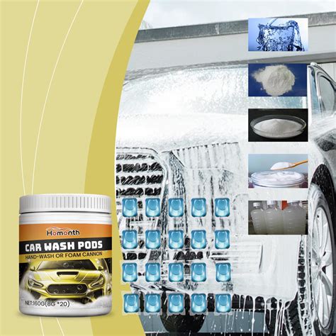 Super Concentrated Car Wash Gel, Quick-Dissolve, Water-Saving, Paint-Safe, 160ml, Auto Detailing ...