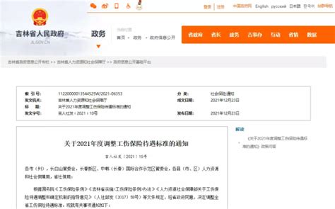 吉林省调整工伤保险待遇标准__凤凰网