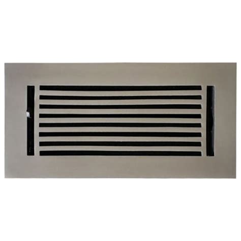 Cast Aluminum Floor Register Vent Covers with No Holes | Powder Coated ...
