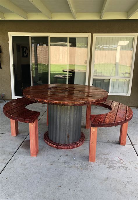 How to make wire spool table by corrie craftlog – Artofit
