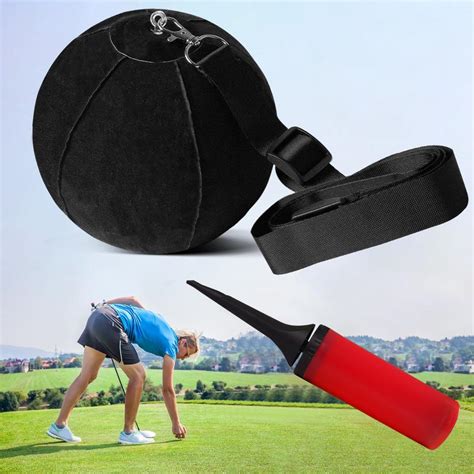 Golf Smart Practice Ball Training Aid Tool with Inflatable Pump and ...
