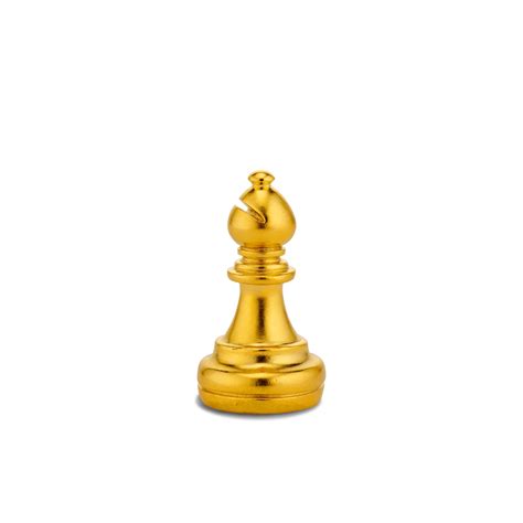 Menē Bishop Chess Piece - 24k Gold | Menē