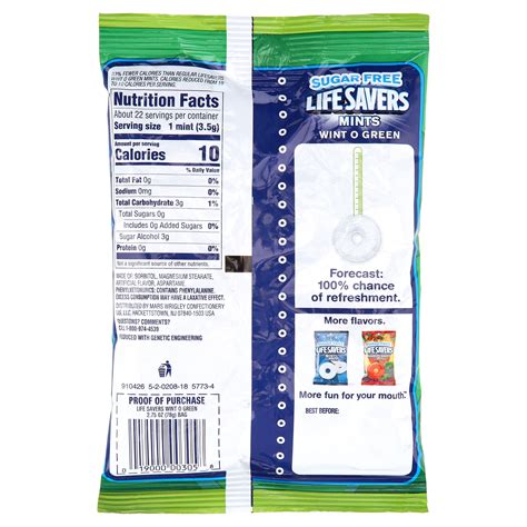 Lifesaver Candy Nutrition Facts | Besto Blog