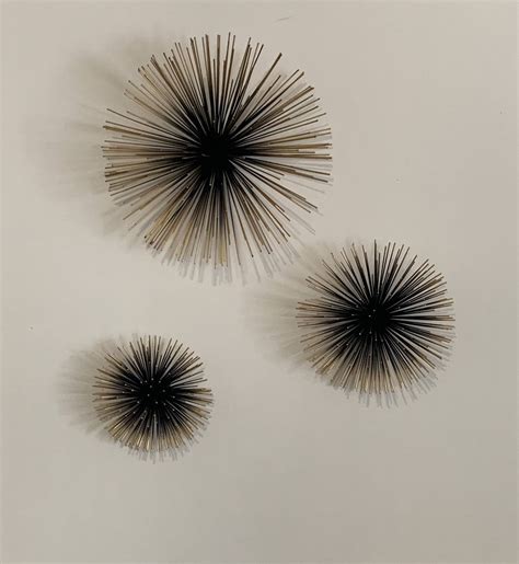 Metal Gold Black Wall Decor (set of 3) – The Decor Circle