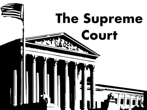 Supreme Court Clipart Black And White