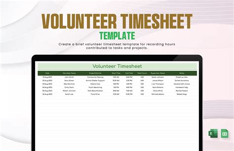 Free Monthly Timesheet Templates in Google Sheets to Download