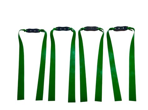 GZK 4 Pieces of 24CM Length Powerful Fast Rebound Slingshot Replacement ...
