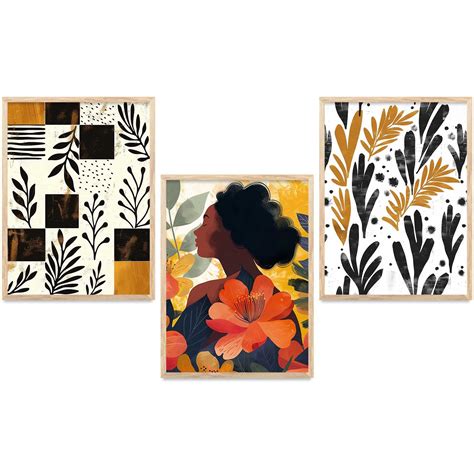 Modern Wall Art Paintings for Living Room - Wall Poster With frames ...