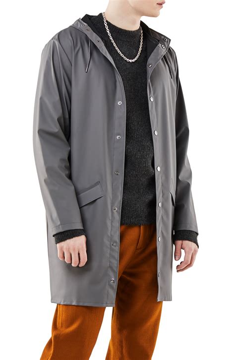 Men's Fitted Raincoat With Hood at David Gaddy blog