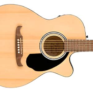 Fender Acoustic Guitar Concert Cutaway Electronics FA135CE Mahogany ...