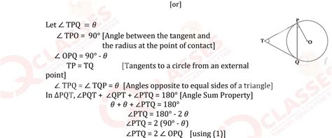 (Q29) PA and PB are tangents drawn to a circle of centre O from an ...
