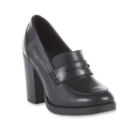 Bongo Women's Mandy Black Penny Loafer
