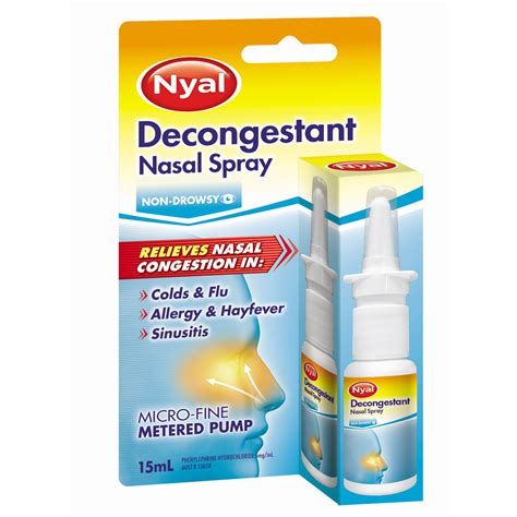 Nyal Decongestant Nasal Spray 15ml - Pharmacy 4 Less