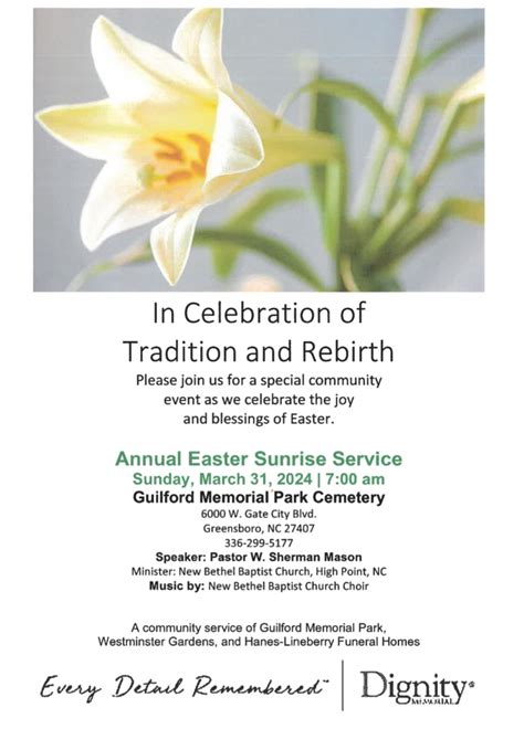 Hanes Lineberry Funeral Home & Guilford Memorial Park | Greensboro NC