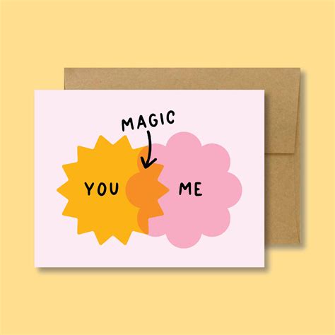 You + Me = Magic Card - Pretty Good Co.