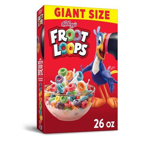 Kellogg's Froot Loops Cereal - Giant-Size Fruity Nepal | Ubuy