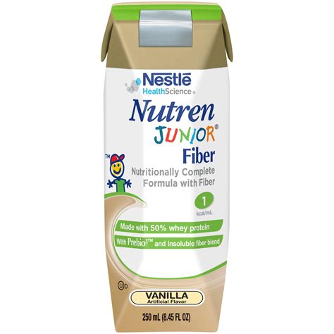 Nutren Junior With Fiber Nutren Jr W Fiber Van 250ml | Desertcart INDIA
