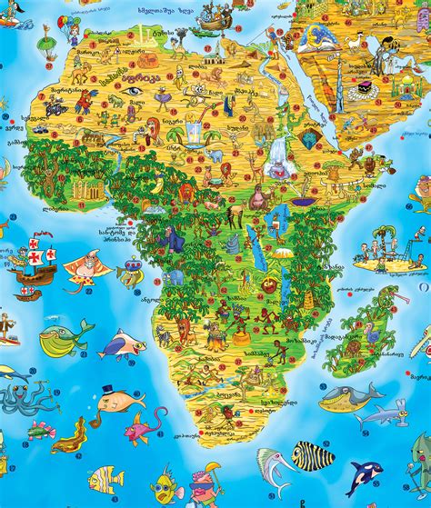 High Resolution Kids World Map 的图像结果
