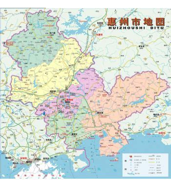 惠州市地图各镇全地图 (第1页) - 图说健康