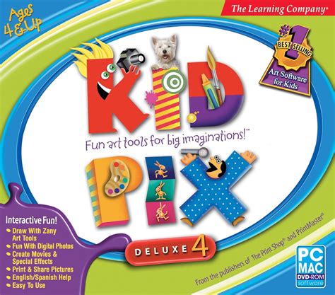 Kid Pix Deluxe 4 Home Edition : Amazon.com.mx: Software