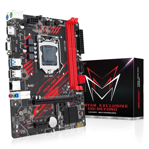 Machinist Lga 1150 Motherboard H81 Micro Atx Intel 4th Gen | Desertcart ...