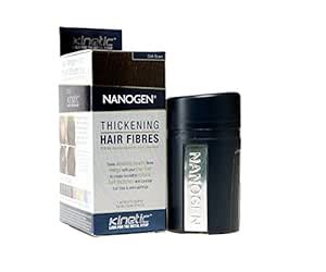 Buy Nanogen Thickening Hair Fibres (Dark Brown, 15gm) Online at Low ...