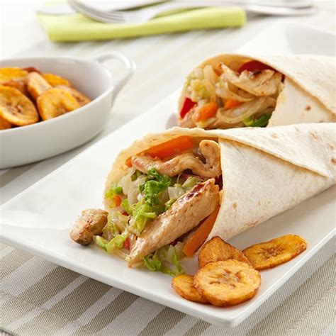 Delicioso e Saudável: Receita Fit de Wrap de Frango com Vegetais