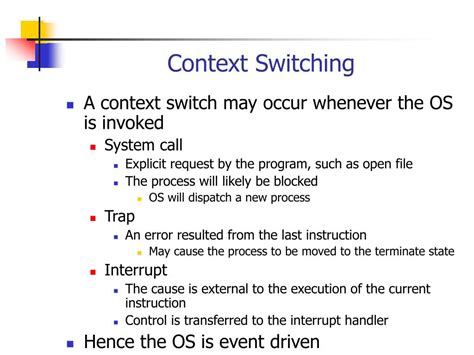 Thread Process Context Switch 的图像结果