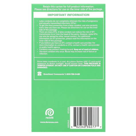 Durex, Tropical, Close Fit, 12 Latex Condoms