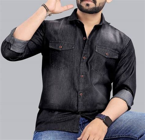 Denim Shirts - Buy Denim Mens Shirts Online at Best Prices In India ...