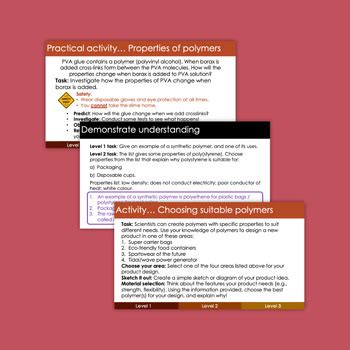 Image result for Free Science Lessons Polymers