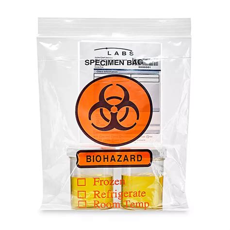 Specimen Bags, Disposable Urinal Bags in Stock - ULINE