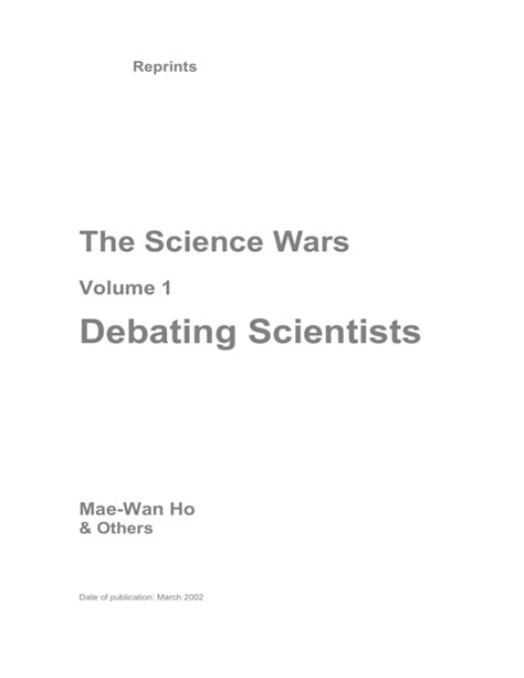 Science Wars 的图像结果