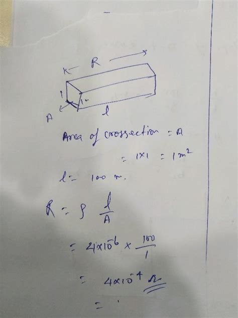 The dimensions of a block is 100 m x 1 m x 1 m . the specific ...