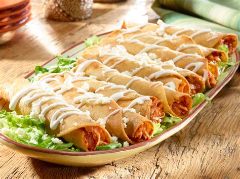 Favorite Finger Foods | Chicken flautas, Food, Goya foods