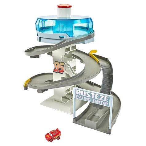 Disney/Pixar Cars Mini Racers Rust-eze Spinning Raceway : Amazon.in ...