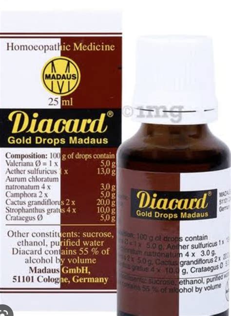 ADEL DIACARD | GOLD DROPS | 25ML |PACK OF 01| : Amazon.in: Health ...