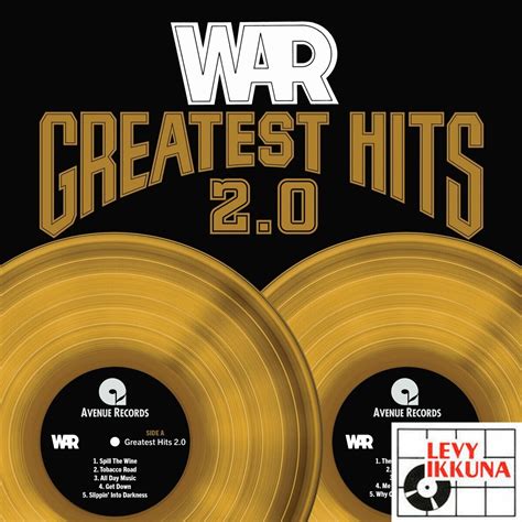 War – Greatest Hits 2.0 2LP | FUNK/SOUL/DISCO | Levyikkuna