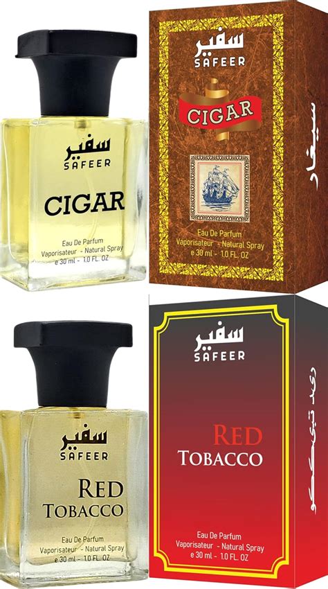 Buy Safeer Perfume Cigar, Red Tobacco 30 ml Each Eau de Parfum Pack of ...