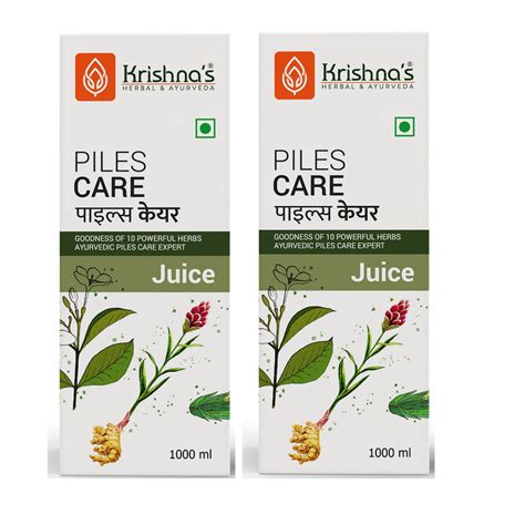 Buy Krishna's Ayurveda Piles Care Juice Online – Krishna's Herbal ...