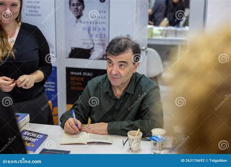 Famous Spanish Writer Javier Cercas is Signing His Books for His Fans ...