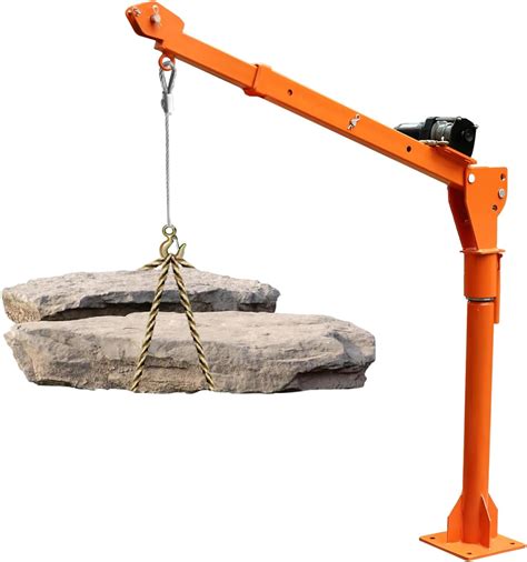 Truck Crane, 1100LB Truck-Mounted Crane Hoist with Australia | Ubuy
