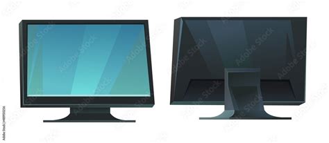 Cartoon Computer Front View 的图像结果